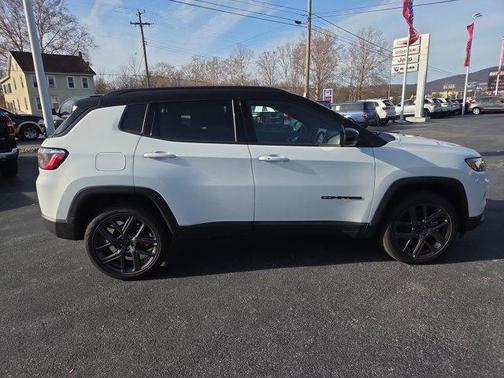 Bright White Clearcoat 2026 Jeep Compass Limited Altitude