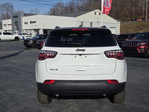 Bright White Clearcoat 2026 Jeep Compass Limited Altitude