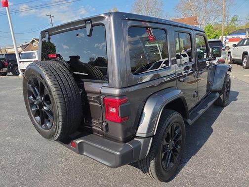 Granite Crystal Clearcoat Metallic 2025 Jeep Wrangler 4xe Sahara