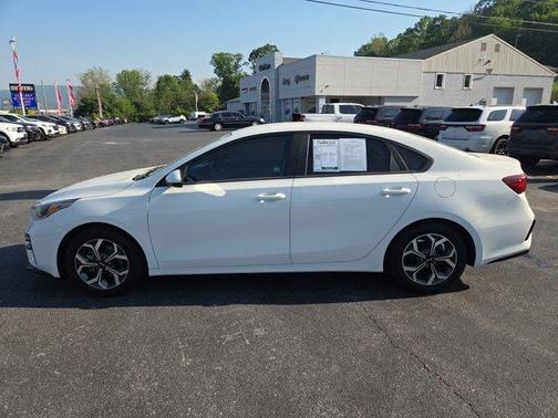 Clear White 2020 Kia Forte LXS