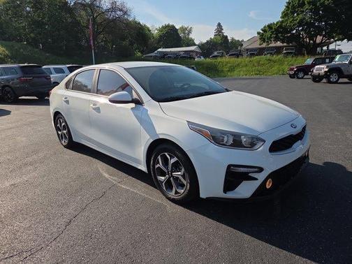 Clear White 2020 Kia Forte LXS