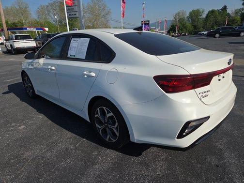 Clear White 2020 Kia Forte LXS