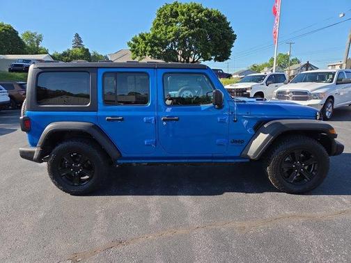 Hydro Blue Pearlcoat 2021 Jeep Wrangler Unlimited Sport Altitude