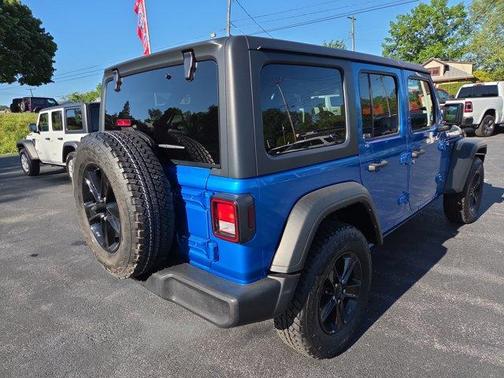 Hydro Blue Pearlcoat 2021 Jeep Wrangler Unlimited Sport Altitude
