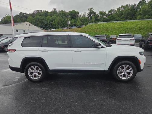 Bright White Clearcoat 2021 Jeep Grand Cherokee L Limited