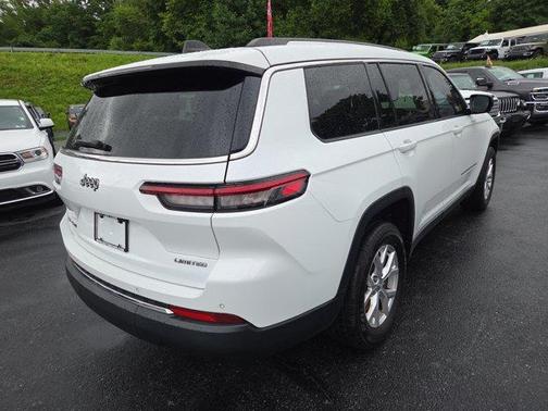 Bright White Clearcoat 2021 Jeep Grand Cherokee L Limited