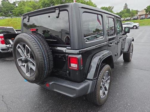 Black Clearcoat 2024 Jeep Wrangler 4xe Sport