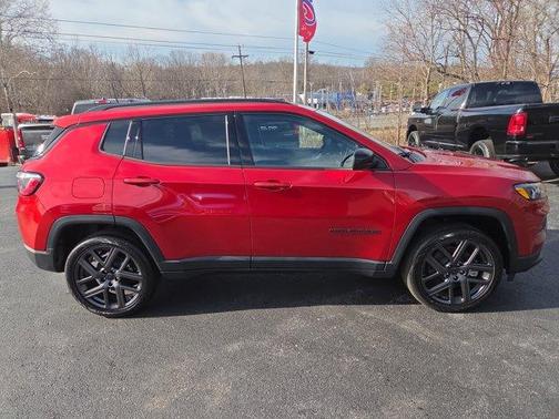Red 2026 Jeep Compass Latitude