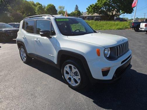Alpine White Clearcoat 2023 Jeep Renegade Limited