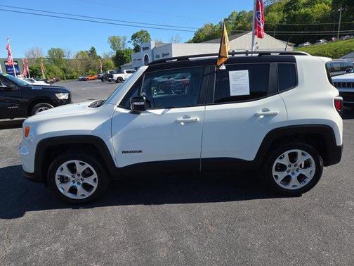 Alpine White Clearcoat 2023 Jeep Renegade Limited