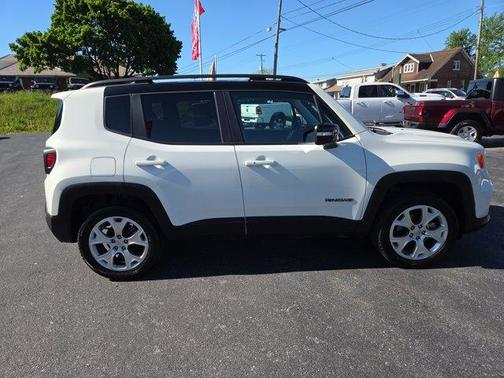 Alpine White Clearcoat 2023 Jeep Renegade Limited