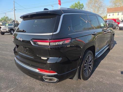 Diamond Black 2022 Jeep Grand Cherokee L Summit