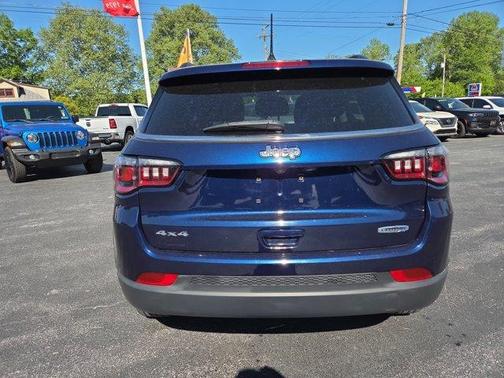Jazz Blue Pearlcoat 2021 Jeep Compass Latitude