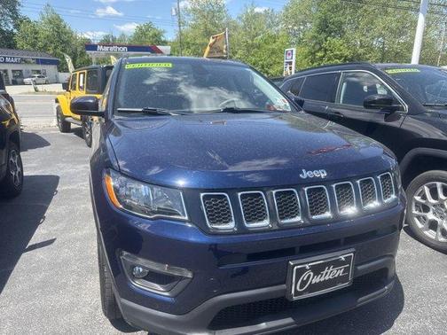Jazz Blue Pearlcoat 2021 Jeep Compass Latitude