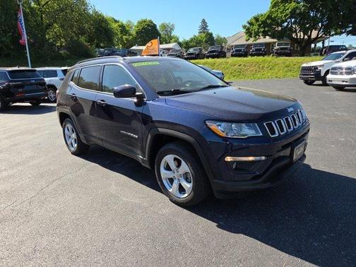 Jazz Blue Pearlcoat 2021 Jeep Compass Latitude
