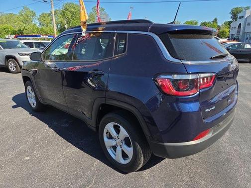 Jazz Blue Pearlcoat 2021 Jeep Compass Latitude