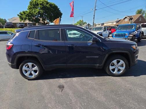 Jazz Blue Pearlcoat 2021 Jeep Compass Latitude