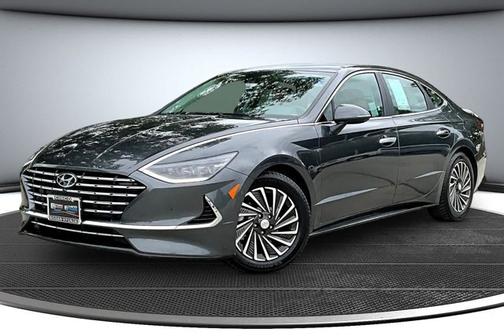 Gray 2022 Hyundai SONATA Hybrid Limited