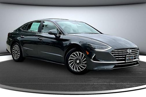 Gray 2022 Hyundai SONATA Hybrid Limited