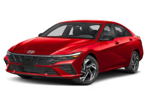 Red 2025 Hyundai ELANTRA SEL Sport