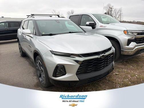 Silver Ice Metallic 2022 Chevrolet Blazer RS