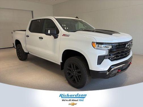 Summit White 2026 Chevrolet Silverado 1500 LT Trail Boss