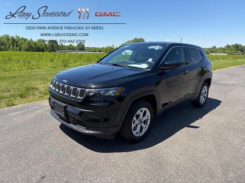 Diamond Black Crystal Pearlcoat 2025 Jeep Compass Sport