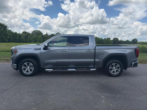 Satin Steel Metallic 2020 GMC Sierra 1500 SLT