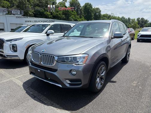 Space Gray Metallic 2016 BMW X3 xDrive35i