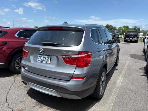 Space Gray Metallic 2016 BMW X3 xDrive35i