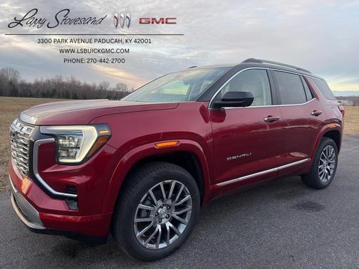 Volcanic Red Tintcoat 2026 GMC Terrain Denali
