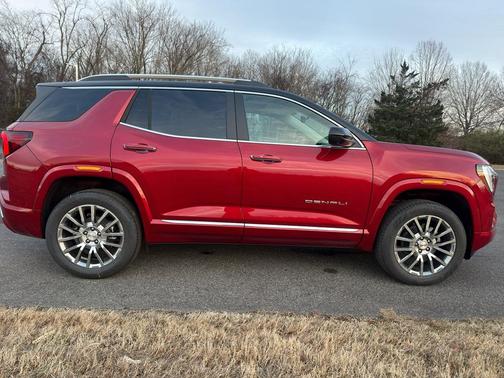 Volcanic Red Tintcoat 2026 GMC Terrain Denali