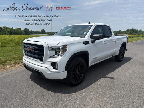 Summit White 2021 GMC Sierra 1500 Elevation