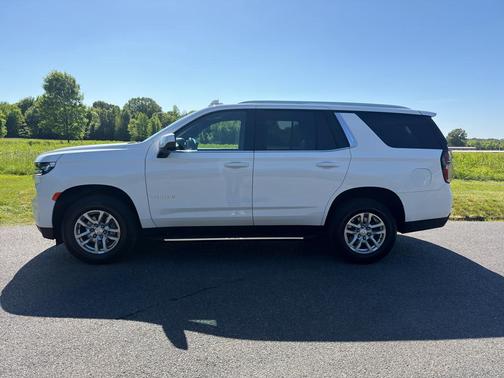 Summit White 2021 Chevrolet Tahoe LT