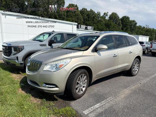 Champagne Silver Metallic 2013 Buick Enclave Leather