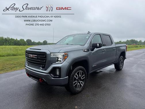 Satin Steel Metallic 2021 GMC Sierra 1500 AT4