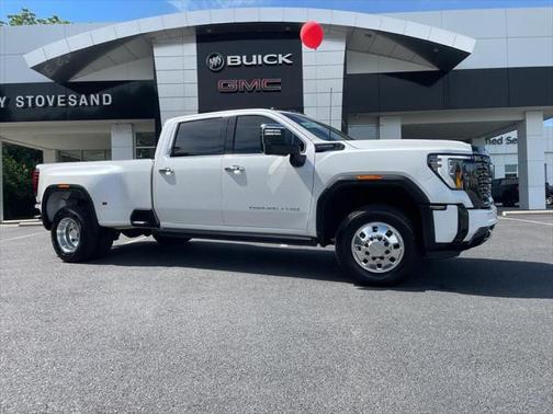White Frost Tricoat 2024 GMC Sierra 3500 Denali