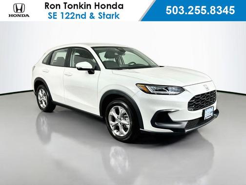 Platinum White Pearl 2025 Honda HR-V LX