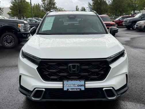 White 2024 Honda CR-V Hybrid Sport Touring AWD