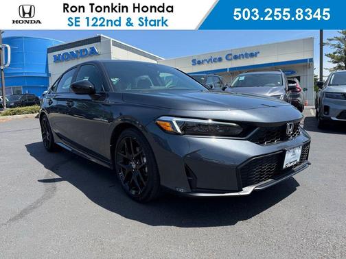 Meteorite Gray Metallic 2026 Honda Civic Hybrid Sport