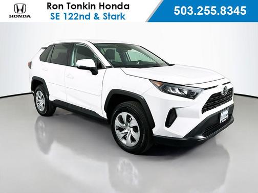 White 2022 Toyota RAV4 LE
