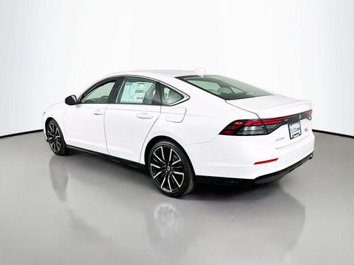 Platinum White Pearl 2026 Honda Accord Hybrid Touring