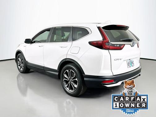 White 2021 Honda CR-V Hybrid EX-L