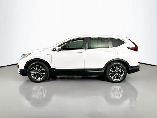 White 2021 Honda CR-V Hybrid EX-L