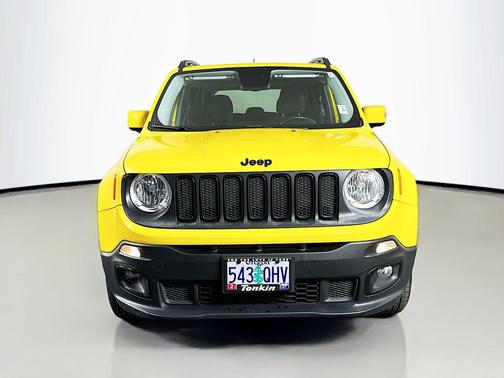 Solar Yellow 2017 Jeep Renegade Altitude