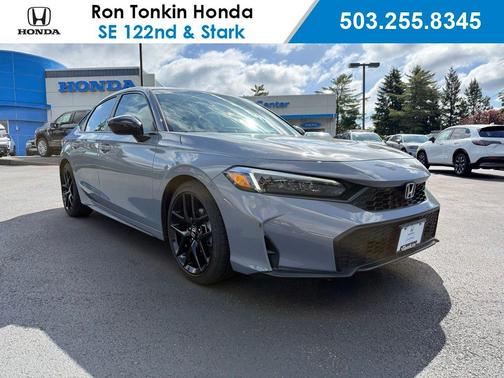 Urban Gray Pearl 2025 Honda Civic Sport
