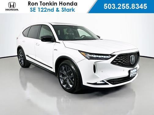 Platinum White Pearl 2022 Acura MDX A-Spec Package