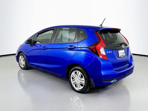 Blue 2018 Honda Fit LX