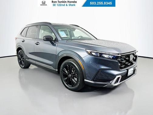 Meteorite Gray Metallic 2026 Honda CR-V Hybrid Sport Touring AWD