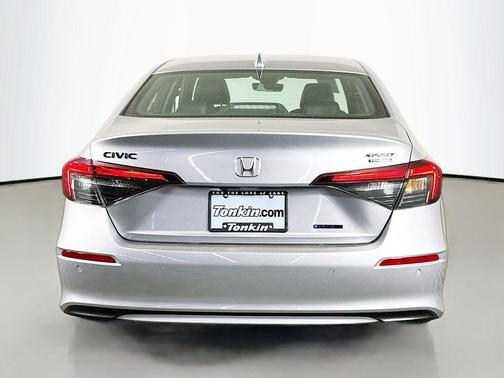 Solar Silver Metallic 2026 Honda Civic Hybrid Sport Touring